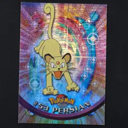 Persian 53 Foil - Topps Series - Pokemon Card - Image 1