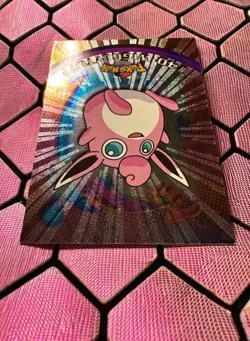 Pokemon TCG - Wigglytuff - TOPPS | Chrome Holo Rare | Anim. Series 1 | No. #40 - Image 2