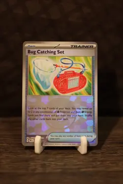 Bug Catching Set (Poke Ball Pattern) SV: Prismatic Evolutions 102/131 NM Pokemon - Image 1