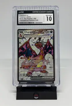 Pokemon Charizard ex Holo #56 Sword & Shield Promo 2023 - CGC 10 Gem Mint - Image 1
