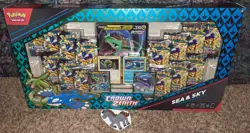 NEW 2024 POKEMON CROWN ZENITH SEA AND SKY PREMIUM COLLECTION BOX - Image 1