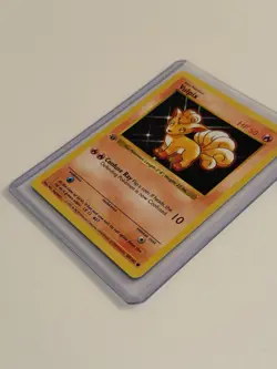 1st Edition Shadowless Vulpix 68/102 Base Set Pokemon Card - Image 2