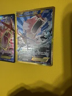 Pokemon TCG Gyarados EX 123/122 & 114/122 XY Breakpoint Holo Gold Secret Rare NM - Image 4