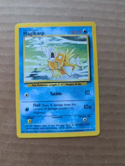 Magikarp 35/102 Base Set Unlimited Pokemon TCG 1999 LP - Image 1