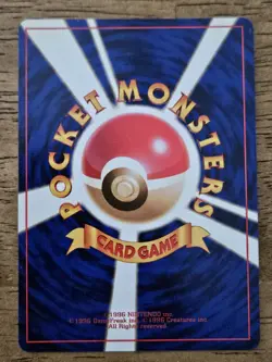 Near Mint- Holo Hitmonlee - Japanese 1997 Fossil Pokemon TCG No.106 NM - Image 2