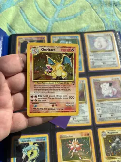 Base Set 2 130/130 100% Complete 2000 Set Charizard Pokemon WOTC [MP-DMG] - Image 2