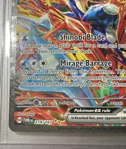 2024 POKEMON GRENINJA EX TWILIGHT MASQUERADE SPECIAL ILLUSTRATION #214/167! MINT - Image 5