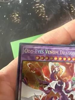 Yu-Gi-Oh Odd-Eyes Venom Dragon BLLR-EN006 1st Edition NM - Image 3