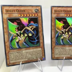 Yugioh Insect Queen RP02-EN088 Super Rare Near Mint Playset - Image 3