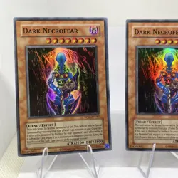Yugioh Dark Necrofear RP02-EN042 Super Rare Near Mint Playset - Image 3