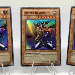 Yugioh Buster Blader RP02-EN013 Super Rare Near Mint Playset - Image 2