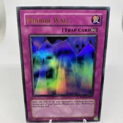 Yugioh Mirror Wall RP02-EN007 Ultra Rare Near Mint - Image 2