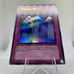 Yugioh Mirror Wall RP02-EN007 Ultra Rare Near Mint - Image 4