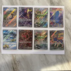 Pokemon Illustrated Rare and Black Star Promo Lot of 8 Cards NM-MINT TCG - Image 1