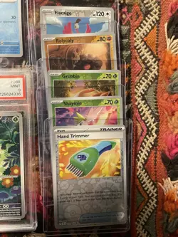 2025 PSA Pokemon Swadloon Rare Annihilape and Scarlet & Violet Promo + 16 Cards! - Image 4