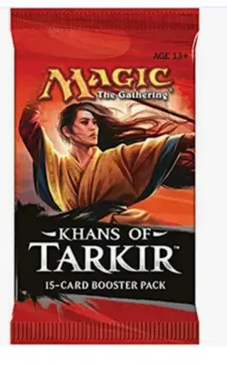 MTG Khans of Tarkir 15-Card Booster Pack - Image 1