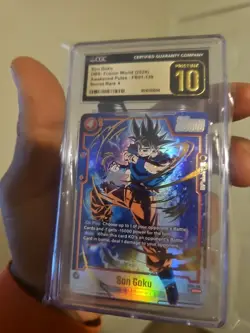 Dragon Ball Super Card Game Son Goku Awakened Pulse FB01-139 Regular Secret Rare - Image 2