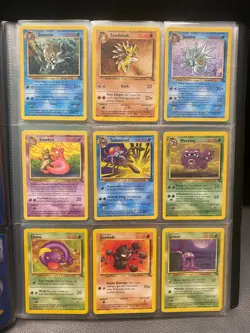 Fossil Set Complete Common and Uncommon 32 Pokemon Cards Bundle 1999 WOTC 31-62 - Image 3