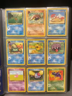 Fossil Set Complete Common and Uncommon 32 Pokemon Cards Bundle 1999 WOTC 31-62 - Image 5