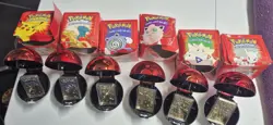 1999 Pokemon 23K Gold Plated Cards Limited Edition FULL Set of 6 Burger King - Image 1