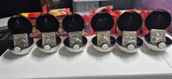 1999 Pokemon 23K Gold Plated Cards Limited Edition FULL Set of 6 Burger King - Image 2