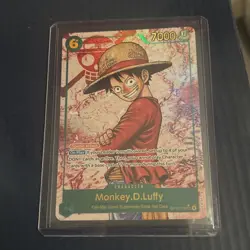 OP13-118 Monkey D Luffy (Alt Art SEC) ONE PIECE Card TCG NM English - Image 1