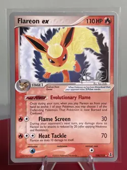 Flareon EX 108/113 Delta Species 2006 World Championships Pokemon Card - Image 1