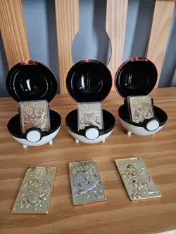 Lot Of 6 1999 Burger King Pokemon TCG 23K Gold Plated Cards - Image 1