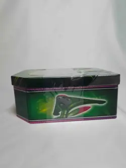 Pokemon Trading Card Game Paradox Clash Iron Leaves ex tin Sealed - Image 3