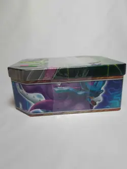 Pokemon Trading Card Game Paradox Clash Iron Leaves ex tin Sealed - Image 5