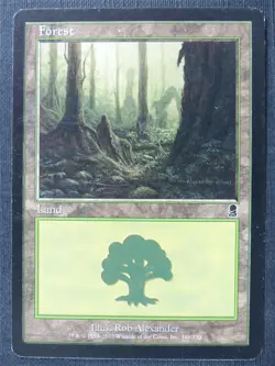Forest 348/350 - Odyssey - Mtg Magic Cards #2R7 - Image 1