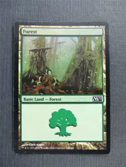 Forest 246/249 Foil - Mtg Magic Cards #52E - Image 1