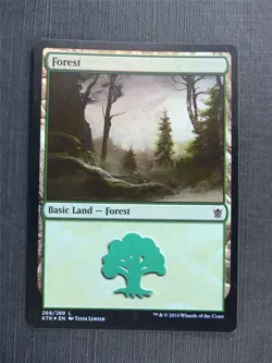 Forest 268/269 Foil - Mtg Magic Cards #521 - Image 1