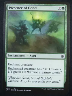 Presence of Gond - JMP - Mtg Card #5FT - Image 1