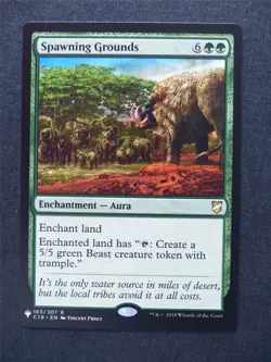 Spawning Grounds - Mtg Magic Cards #G6 - Image 1