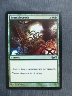 Bramblecrush Foil - Mtg Magic Cards #3AZ - Image 1