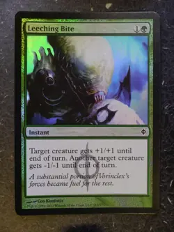 MTG Cards: LEECHING BITE FOIL # 5B24 - Image 1