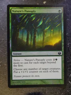 MTG Cards: NATURE'S PANOPLY FOIL # 5B62 - Image 1