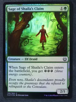 Sage of Shaila's Claim Foil - Mtg Magic Cards #1W9 - Image 1