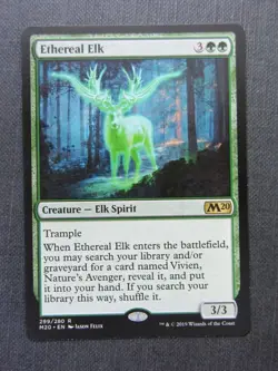 Ethereal Elk - Mtg Magic Cards # 10A68 - Image 1