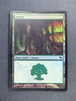Forest 298/301 Foil - Mtg Magic Cards #52A - Image 1
