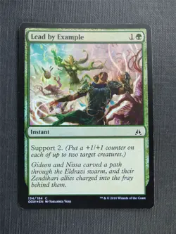 Lead by Example Foil - Mtg Magic Cards #57I - Image 1
