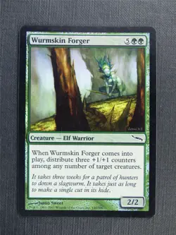 Wurmskin Forger Foil - Mtg Magic Cards #3B4 - Image 1
