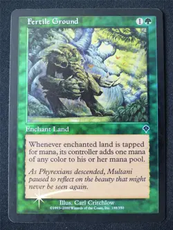Fertile Ground Foil - INV - Mtg Card #431 - Image 1