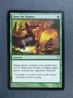 Hunt the Hunter Foil - Mtg Magic Cards #39B - Image 1