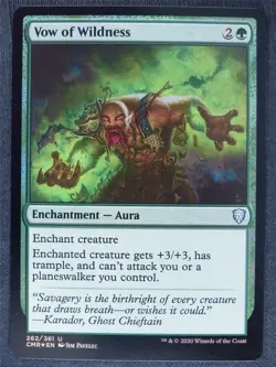 Vow of Wildness Foil - Mtg Magic Cards #9Z - Image 1