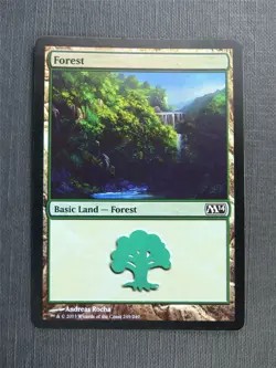 Forest 249/249 Foil - Mtg Magic Cards #52K - Image 1
