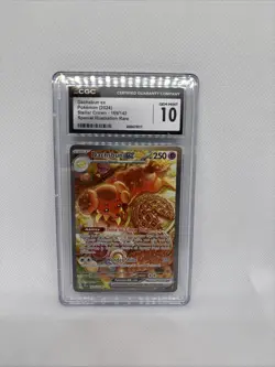 2024 Pokemon Dachsbun EX 169/142 Sv07 Stellar Crown Holo Card CGC 10 Gem Mint - Image 1