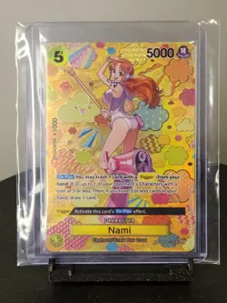 English Nami OP08-106 SP Emperors in the New World OP09 One Piece Card - Image 1