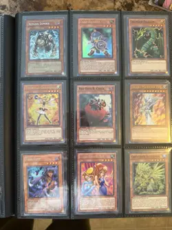Yugioh Ultra, Secret, Reverse Holo And Reg Rarity 360 card collection binder - Image 2